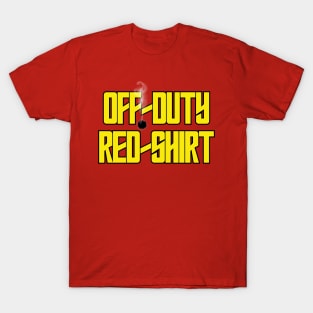 Off-Duty Red Shirt T-Shirt